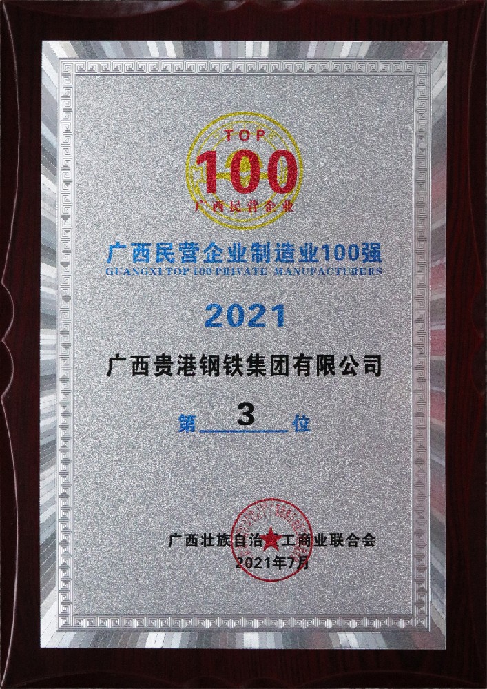 2021年廣西民營企業(yè)制造業(yè)100強(qiáng)第3位.jpg